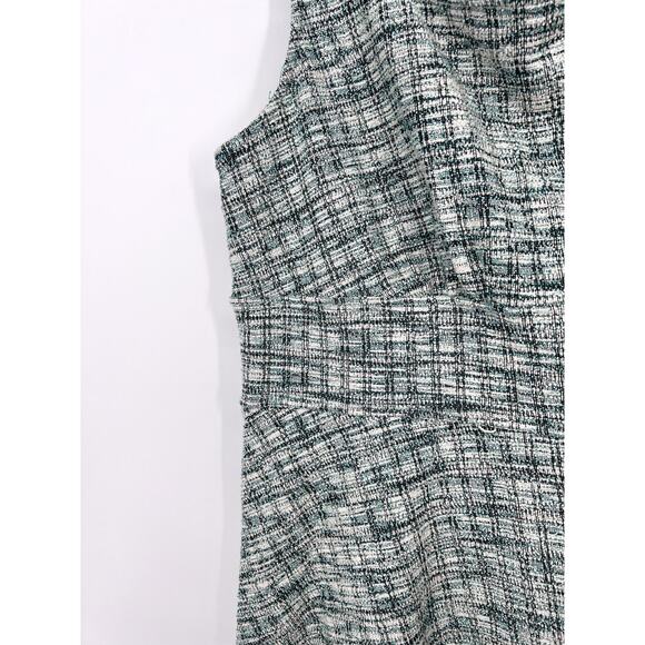 Leota Sleeveless Ariana Dress in Green Multi Sz 3X - Picture 4 of 10
